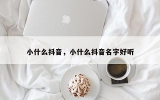 小什么抖音，小什么抖音名字好听