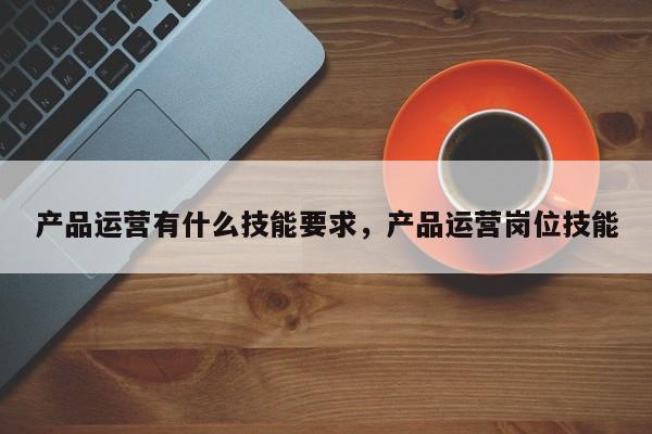 产品运营有什么技能要求，产品运营岗位技能-第1张图片-千儒阁