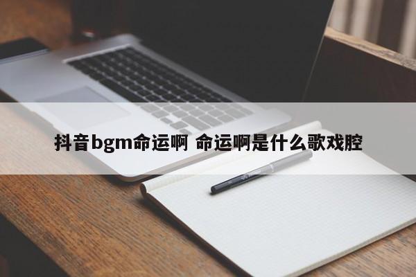 抖音bgm命运啊 命运啊是什么歌戏腔-第1张图片-千儒阁