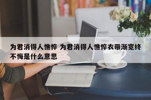 为君消得人憔悴 为君消得人憔悴衣带渐宽终不悔是什么意思-第1张图片-千儒阁