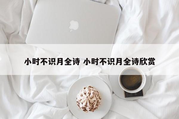 小时不识月全诗 小时不识月全诗欣赏-第1张图片-千儒阁