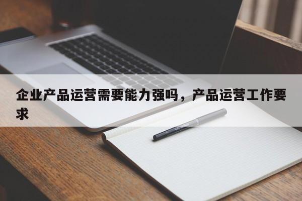 企业产品运营需要能力强吗，产品运营工作要求-第1张图片-千儒阁