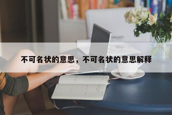 不可名状的意思，不可名状的意思解释-第1张图片-千儒阁