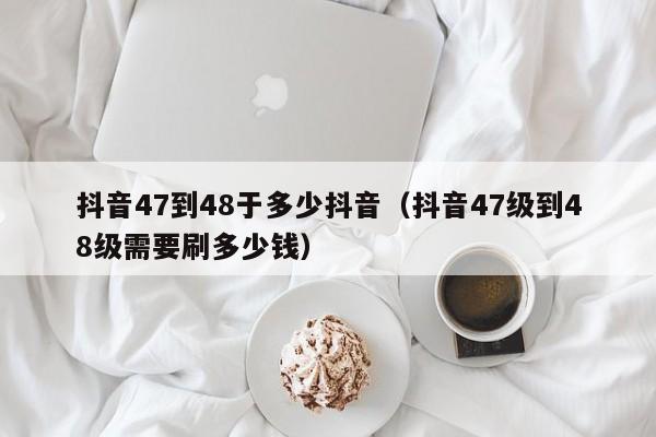 抖音47到48于多少抖音（抖音47级到48级需要刷多少钱）-第1张图片-千儒阁