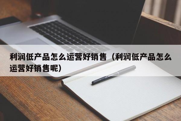 利润低产品怎么运营好销售（利润低产品怎么运营好销售呢）-第1张图片-千儒阁