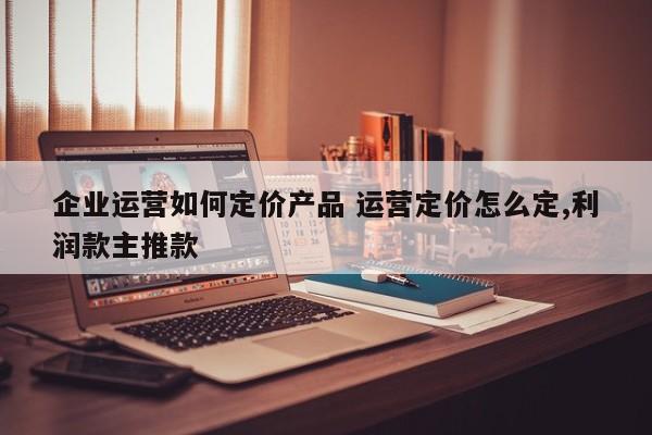 企业运营如何定价产品 运营定价怎么定,利润款主推款-第1张图片-千儒阁