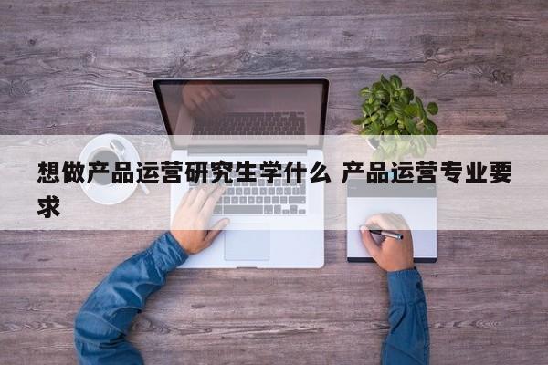 想做产品运营研究生学什么 产品运营专业要求-第1张图片-千儒阁