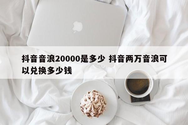 抖音音浪20000是多少 抖音两万音浪可以兑换多少钱-第1张图片-千儒阁