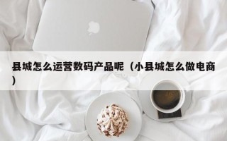 县城怎么运营数码产品呢（小县城怎么做电商）