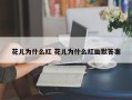 花儿为什么红 花儿为什么红幽默答案