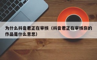 为什么抖音君正在审核（抖音君正在审核你的作品是什么意思）