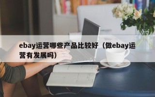 ebay运营哪些产品比较好（做ebay运营有发展吗）