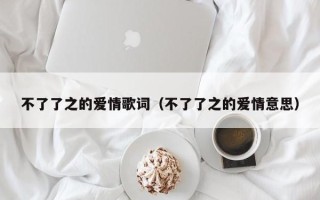 不了了之的爱情歌词（不了了之的爱情意思）