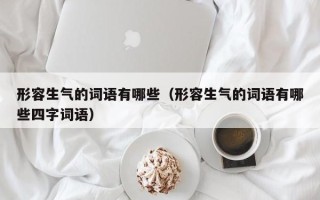 形容生气的词语有哪些（形容生气的词语有哪些四字词语）