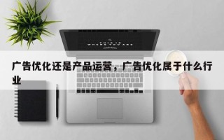 广告优化还是产品运营，广告优化属于什么行业